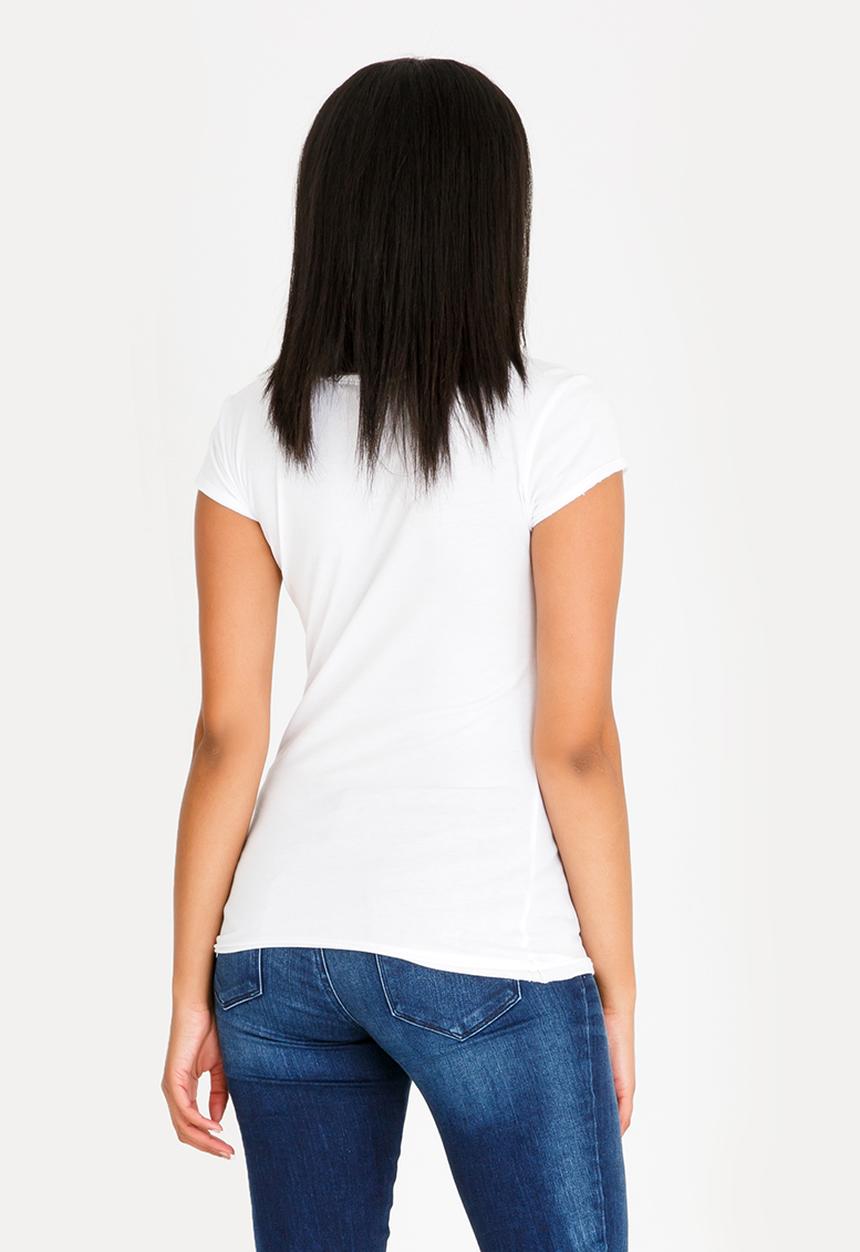 GUESS - Guess Bling Logo Tee White