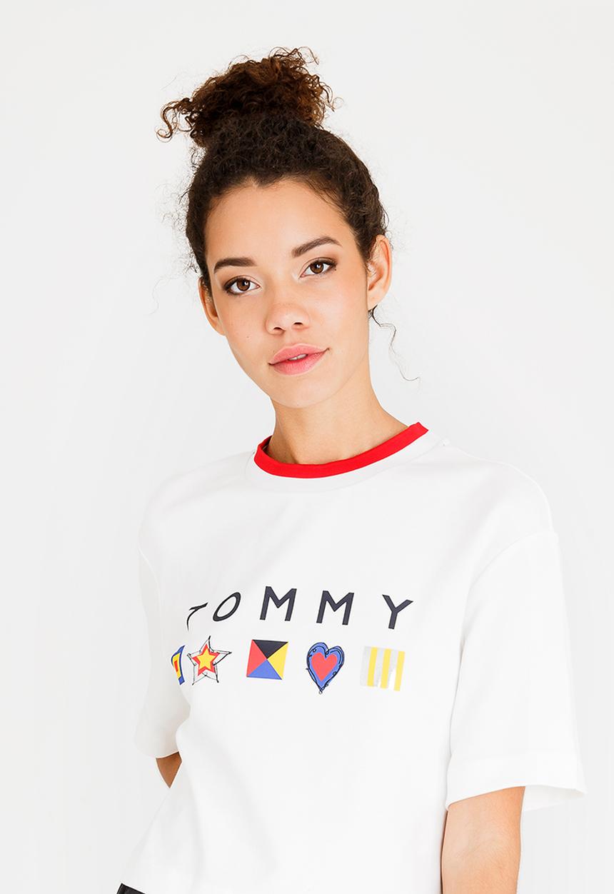 Tommy Hilfiger - Abby Short Sleeve Tee White