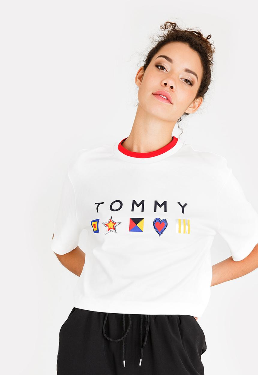 Tommy Hilfiger - Abby Short Sleeve Tee White