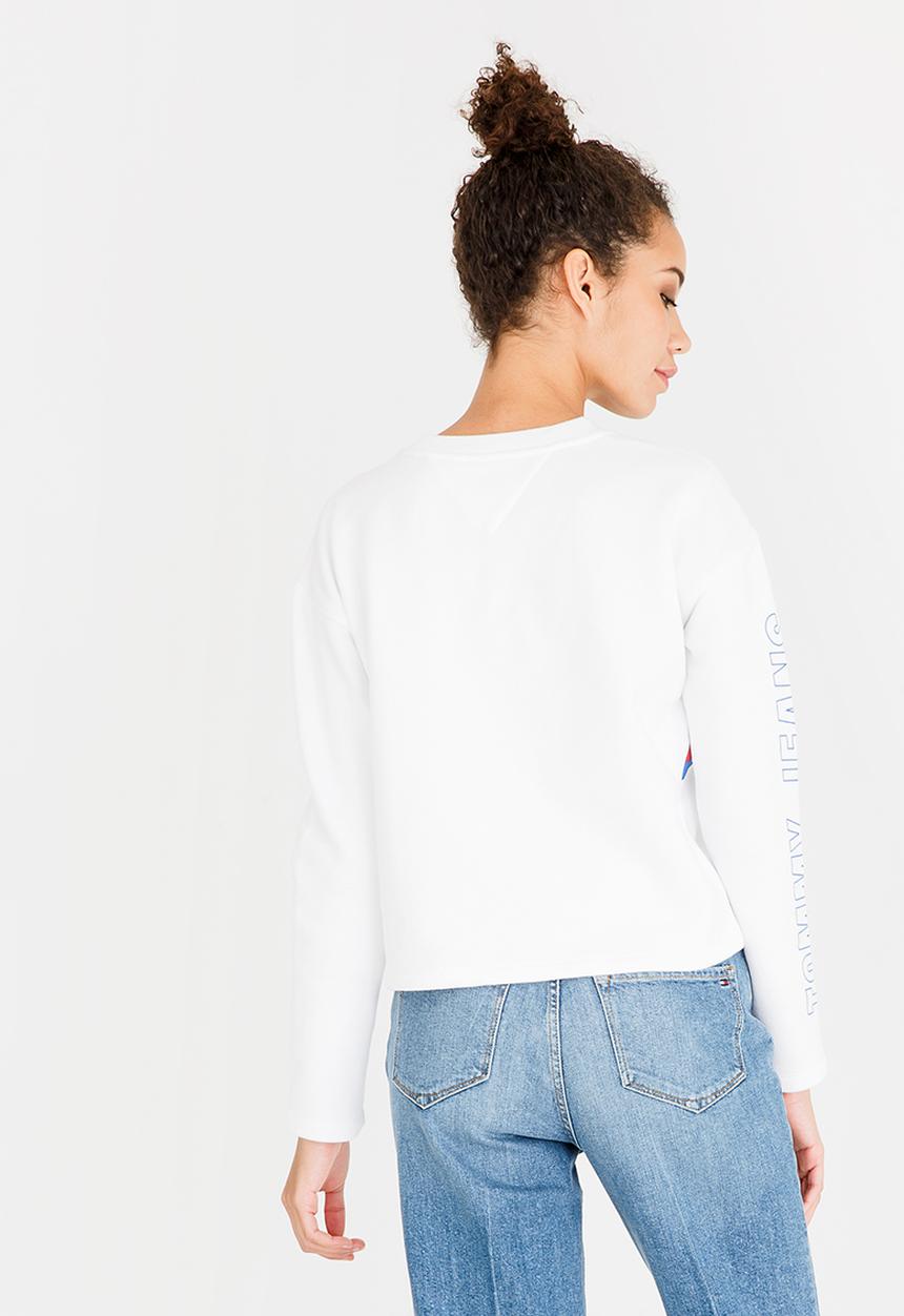 Tommy Hilfiger - Racing Logo Sweatshirt White