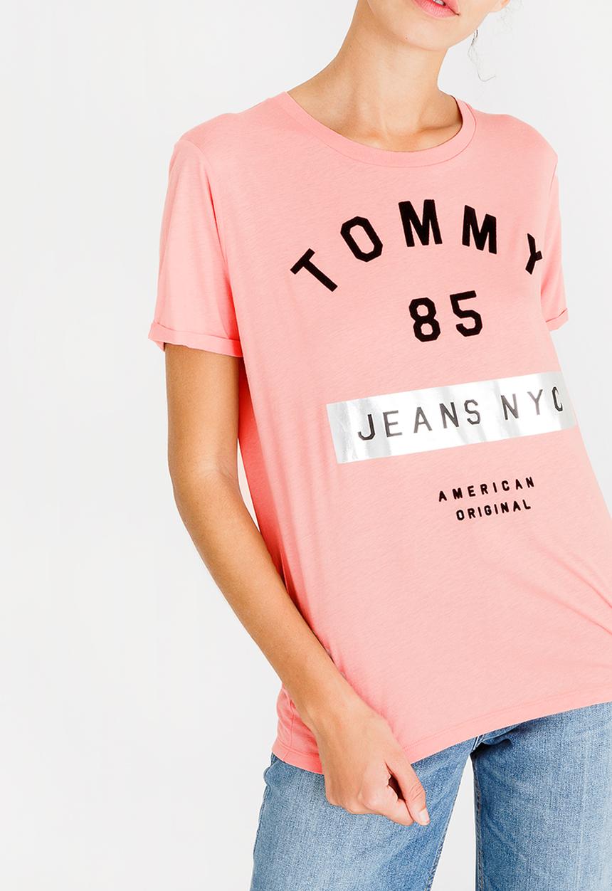 Tommy Hilfiger - Short Sleeve Tee Pale Pink