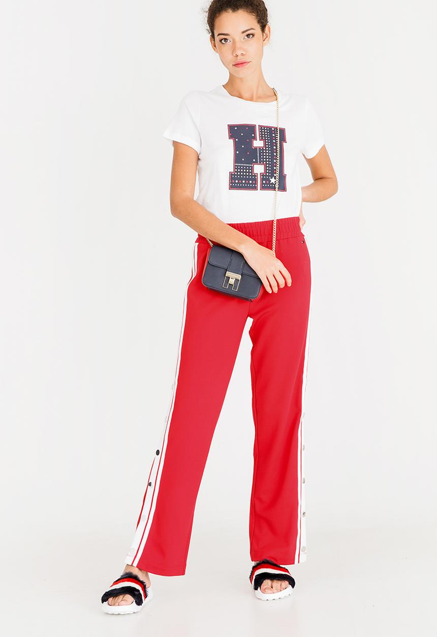 Tommy Hilfiger - Snap Pants Red