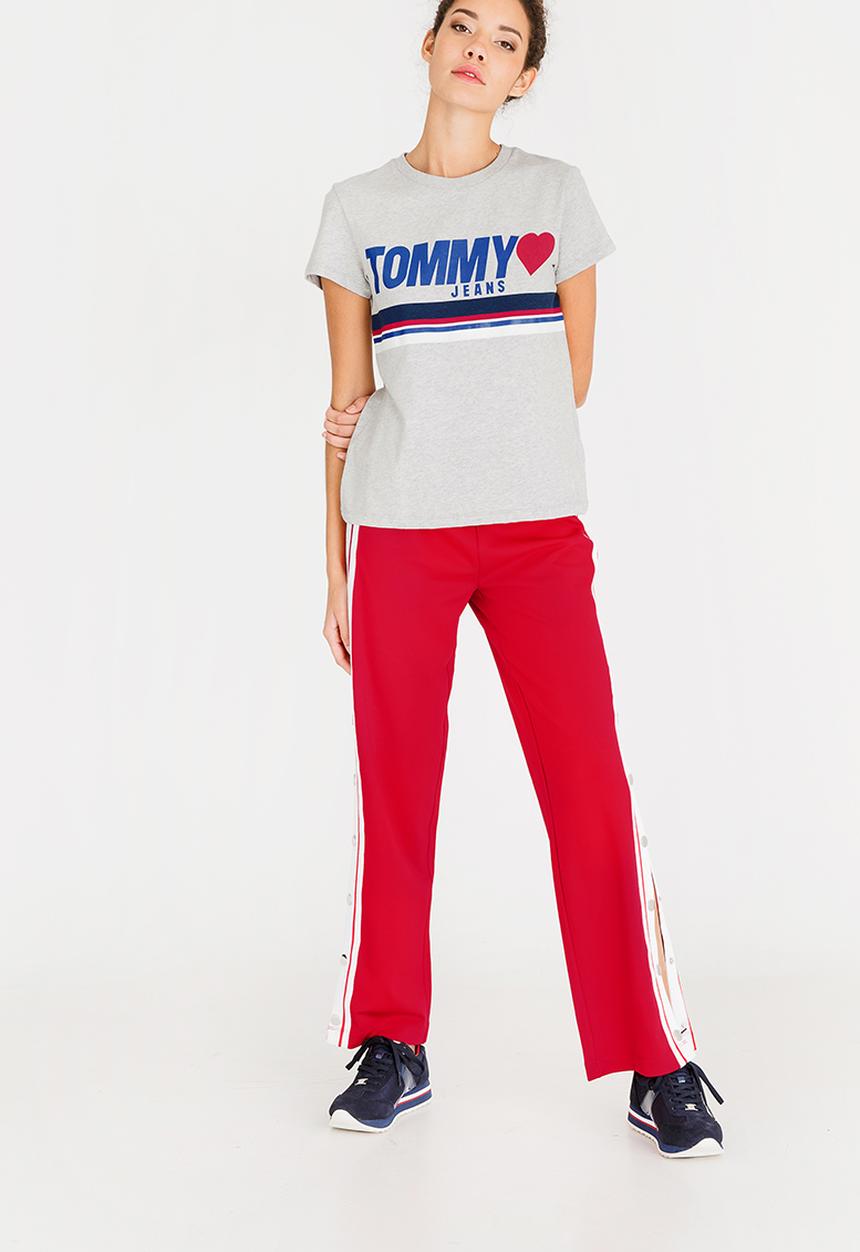 Tommy Hilfiger - Foil Logo Tee Grey
