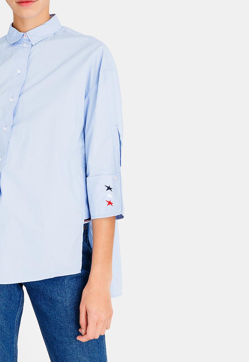 Tommy Hilfiger - Oversized Modern Shirt Pale Blue
