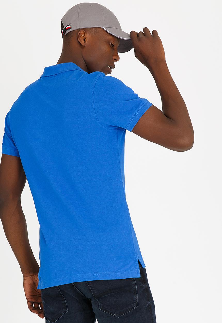 Tommy Hilfiger - Basic Polo Golfer Blue
