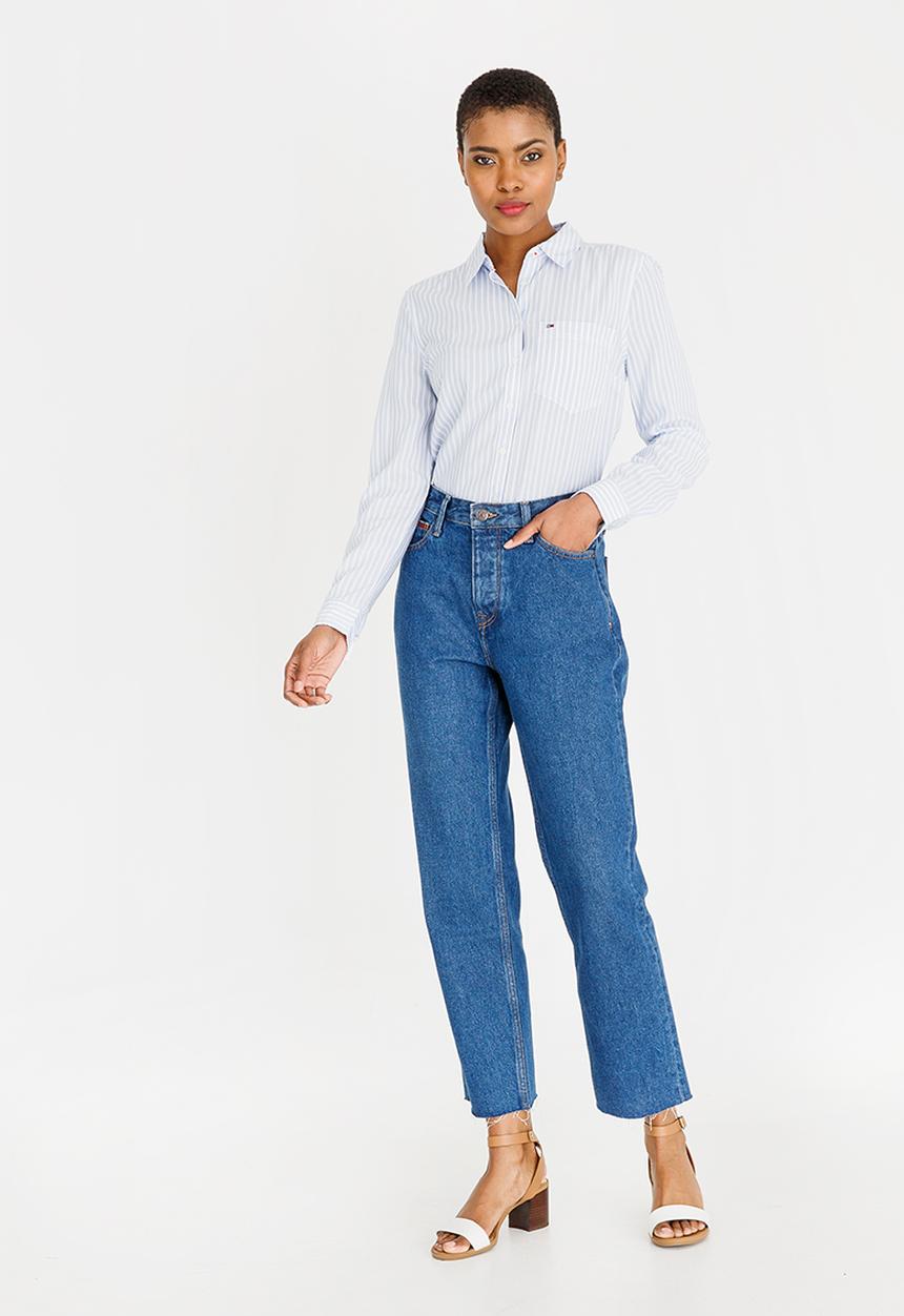 Tommy Hilfiger - Regular Stripe Shirt Pale Blue