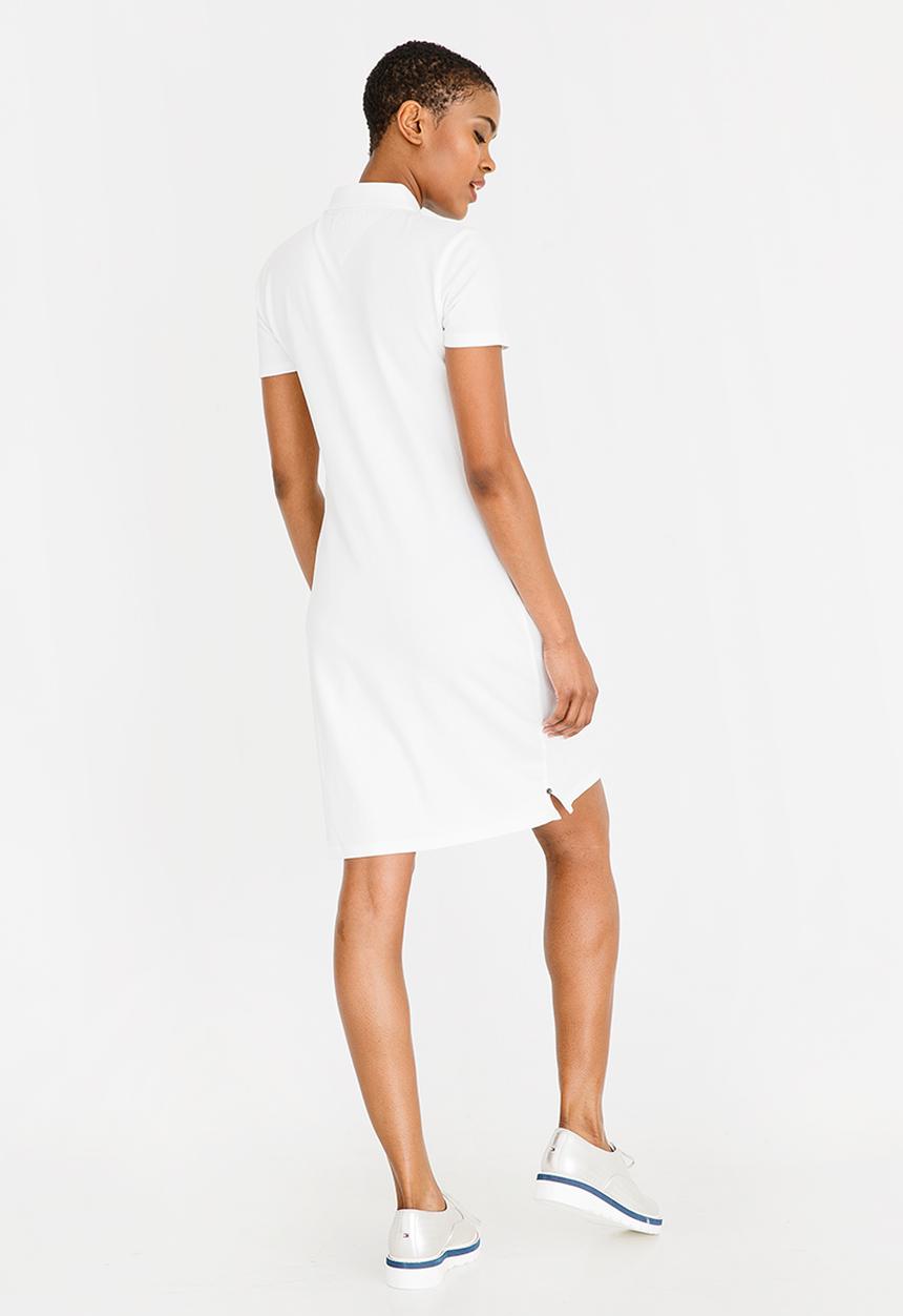 Tommy Hilfiger - Essential Polo Dress White