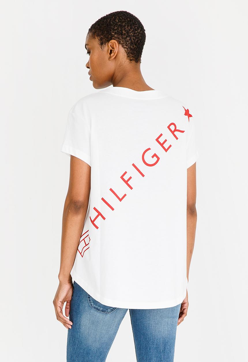 Tommy Hilfiger - Benni Graphic Tee White