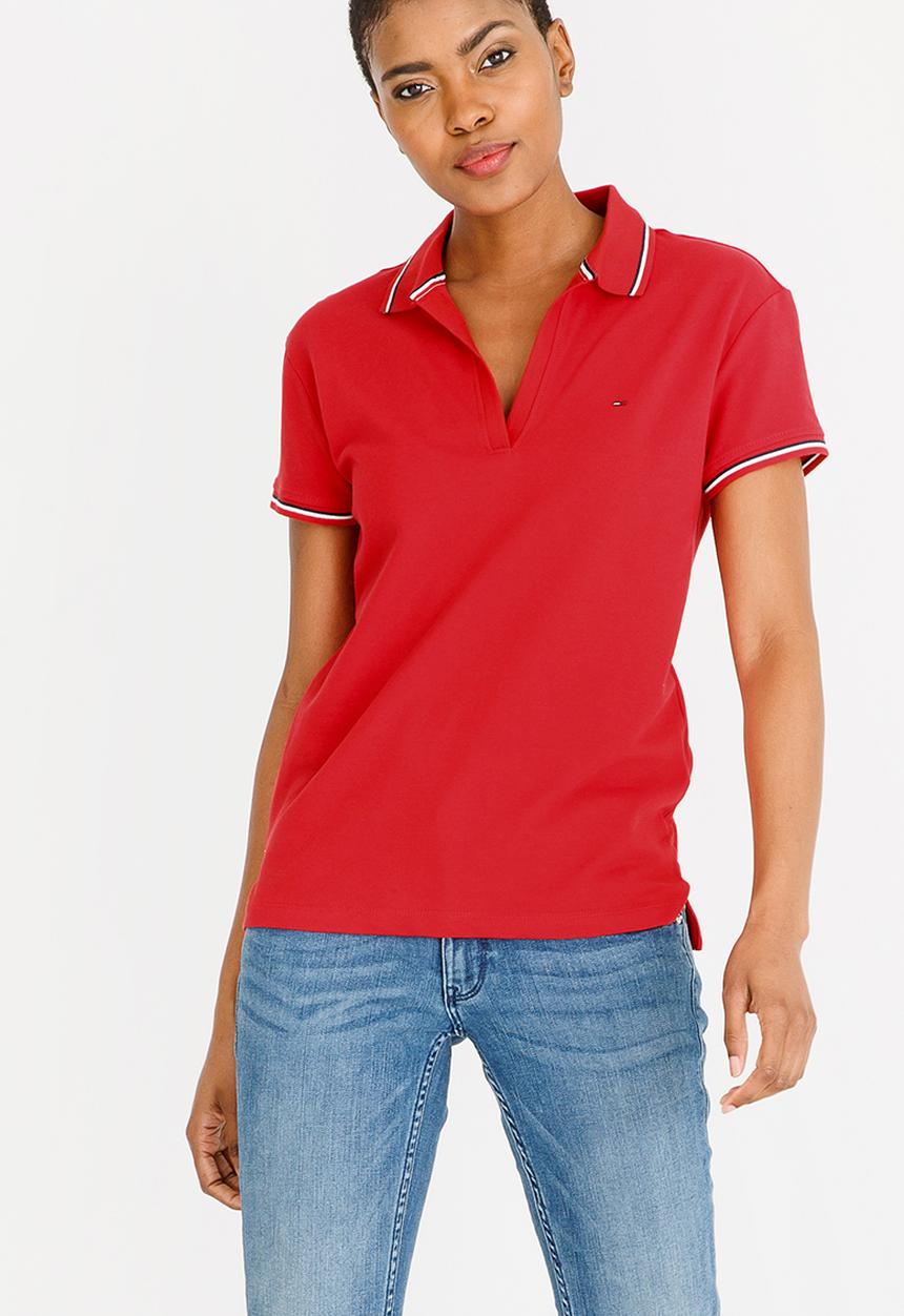 Tommy Hilfiger - Modern Fit Polo Red