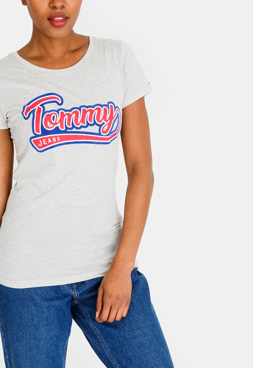 Tommy Hilfiger - Vintage Logo Tee Grey