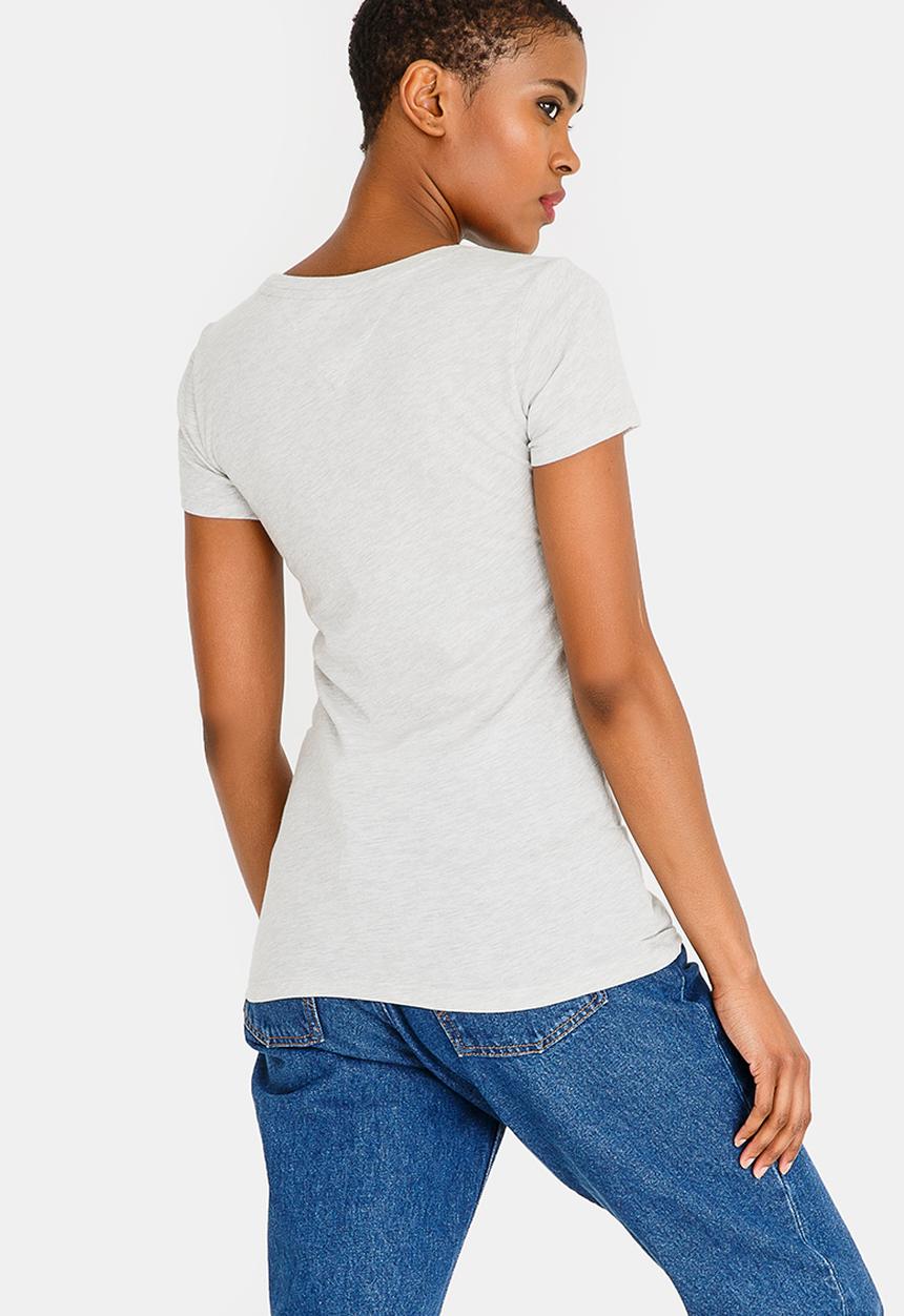 Tommy Hilfiger - Vintage Logo Tee Grey
