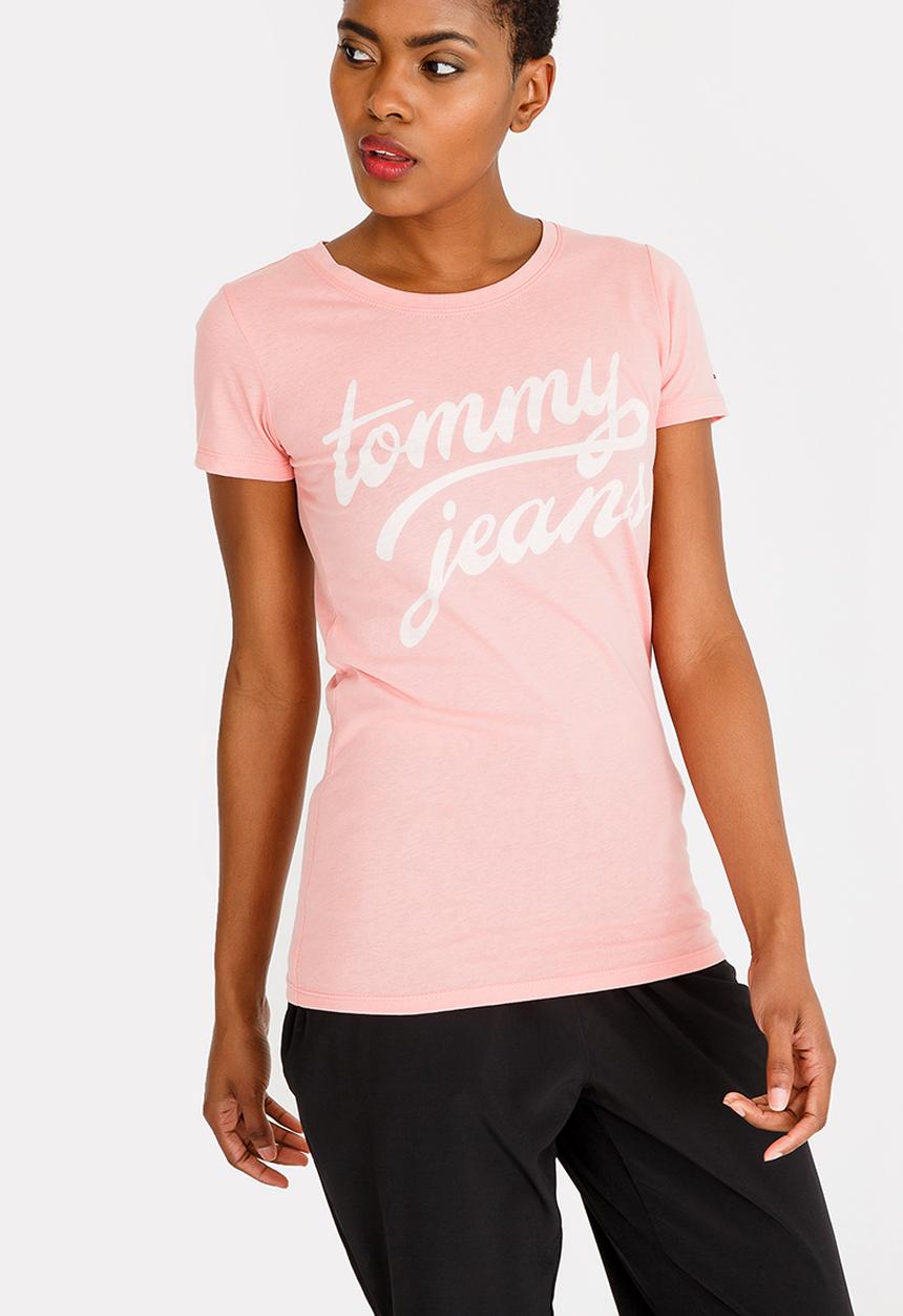 Tommy Hilfiger - Basic Short Sleeve Tee Pale Pink