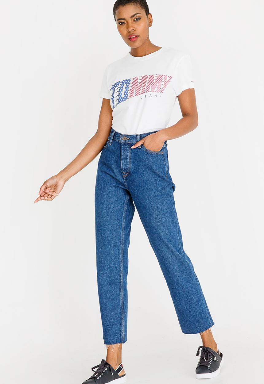 Tommy Hilfiger - American Flag Graphic Tee White