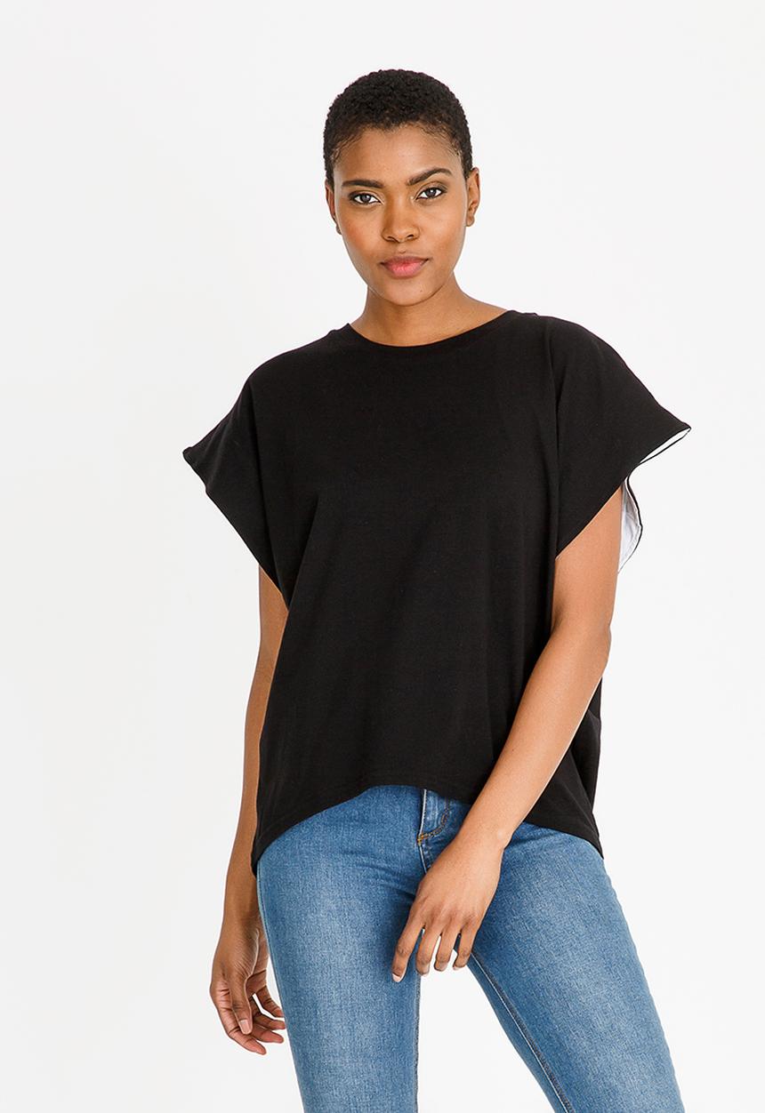 STYLE REPUBLIC - Oversized T-Shirt Black