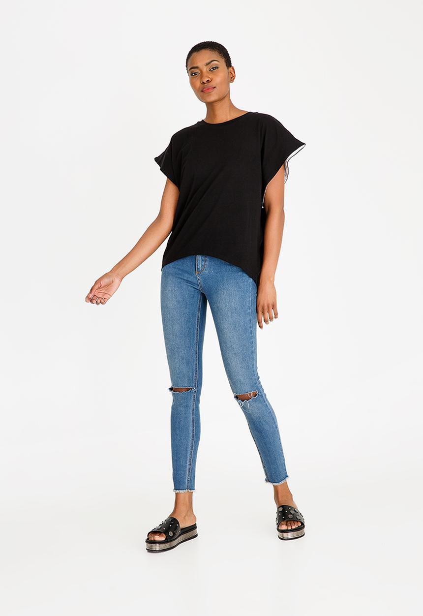STYLE REPUBLIC - Oversized T-Shirt Black