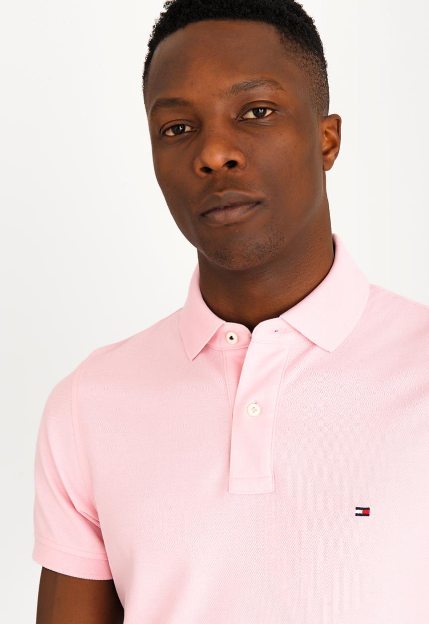 Tommy Hilfiger - Slim Fit Polo Golfer Pale Pink