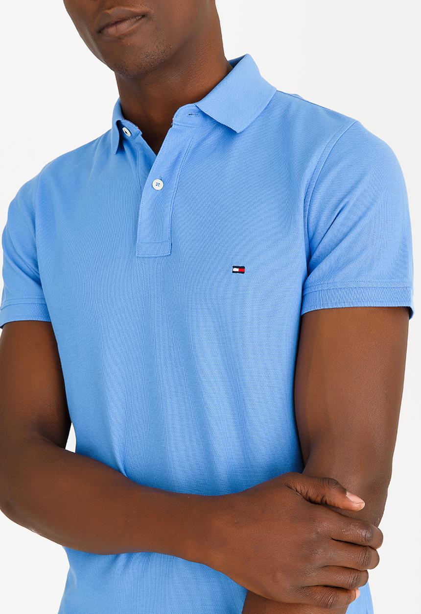 Tommy Hilfiger - Slim Fit Polo Golfer Blue