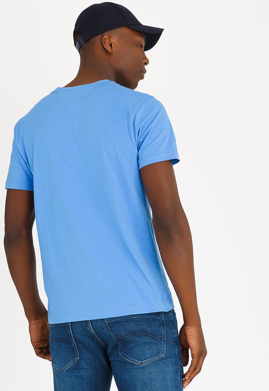 Tommy Hilfiger - Multi Layered Logo Graphic Tee Blue