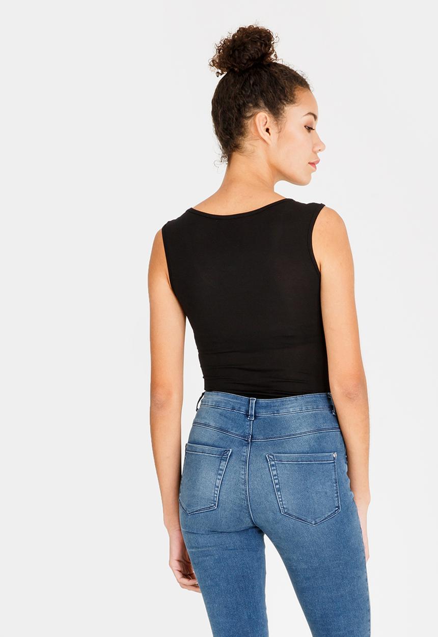 c(inch) - Basic Bodysuit Black