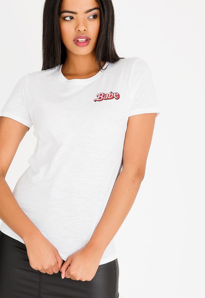 ONLY - Keen Box Tee White