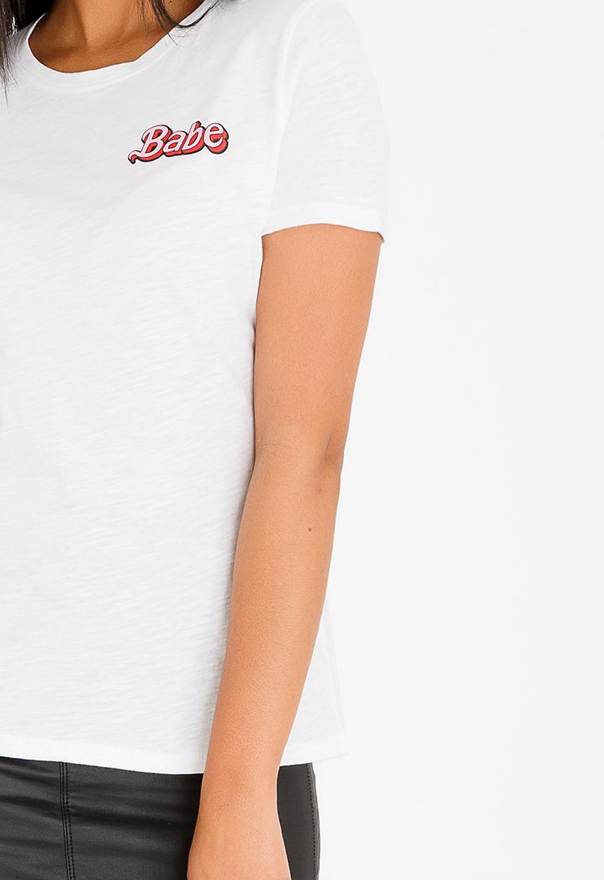 ONLY - Keen Box Tee White