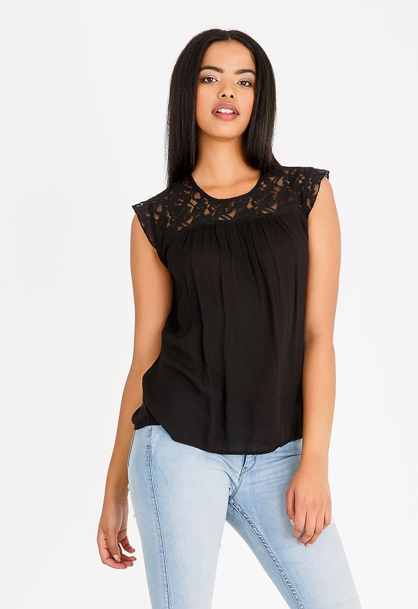 ONLY - Karmen Blouse Black