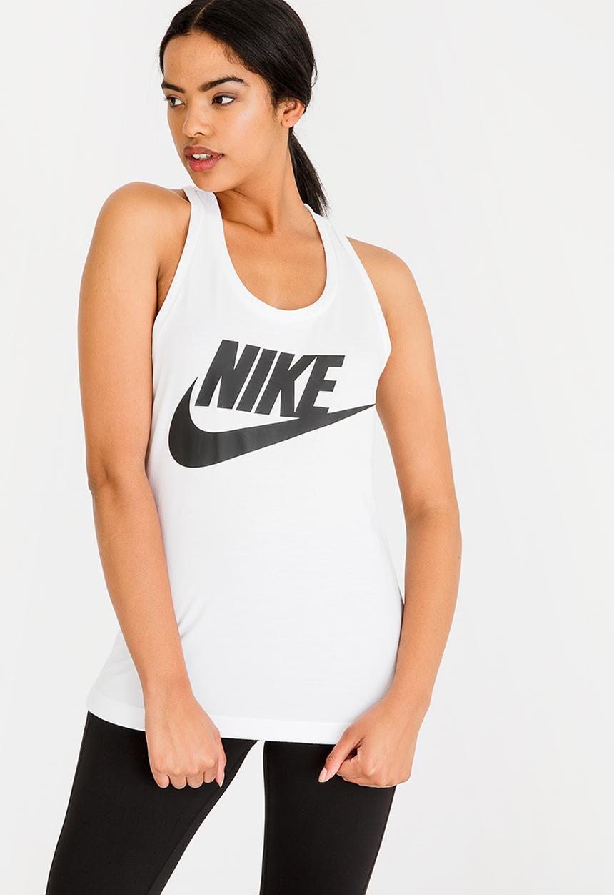 Nike - Nike Essential Tank Top White