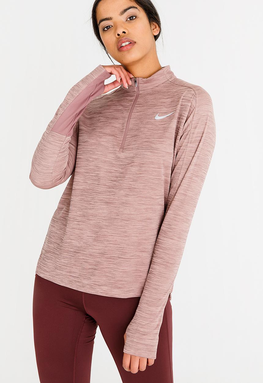 Nike - Nike Long Sleeve Running Top Mid Purple