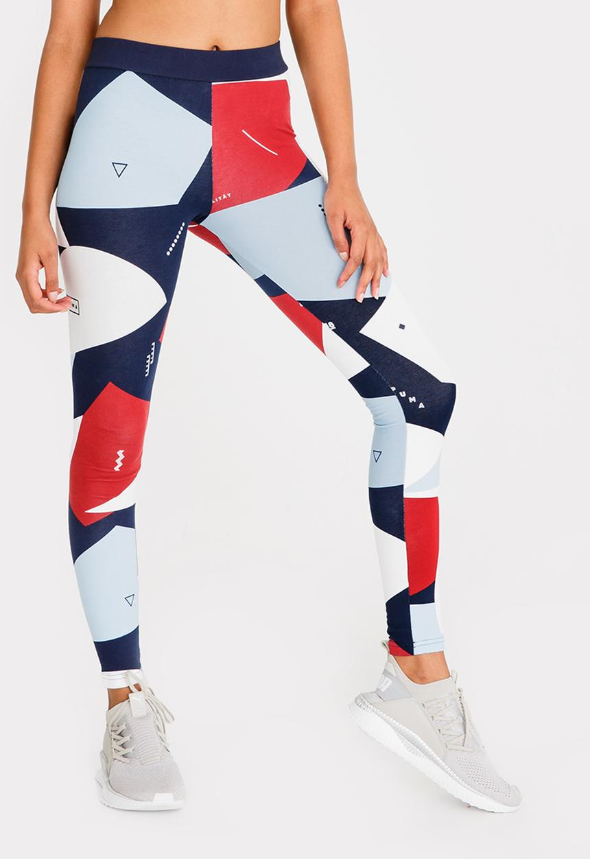 PUMA - Classic Leggings Navy & White