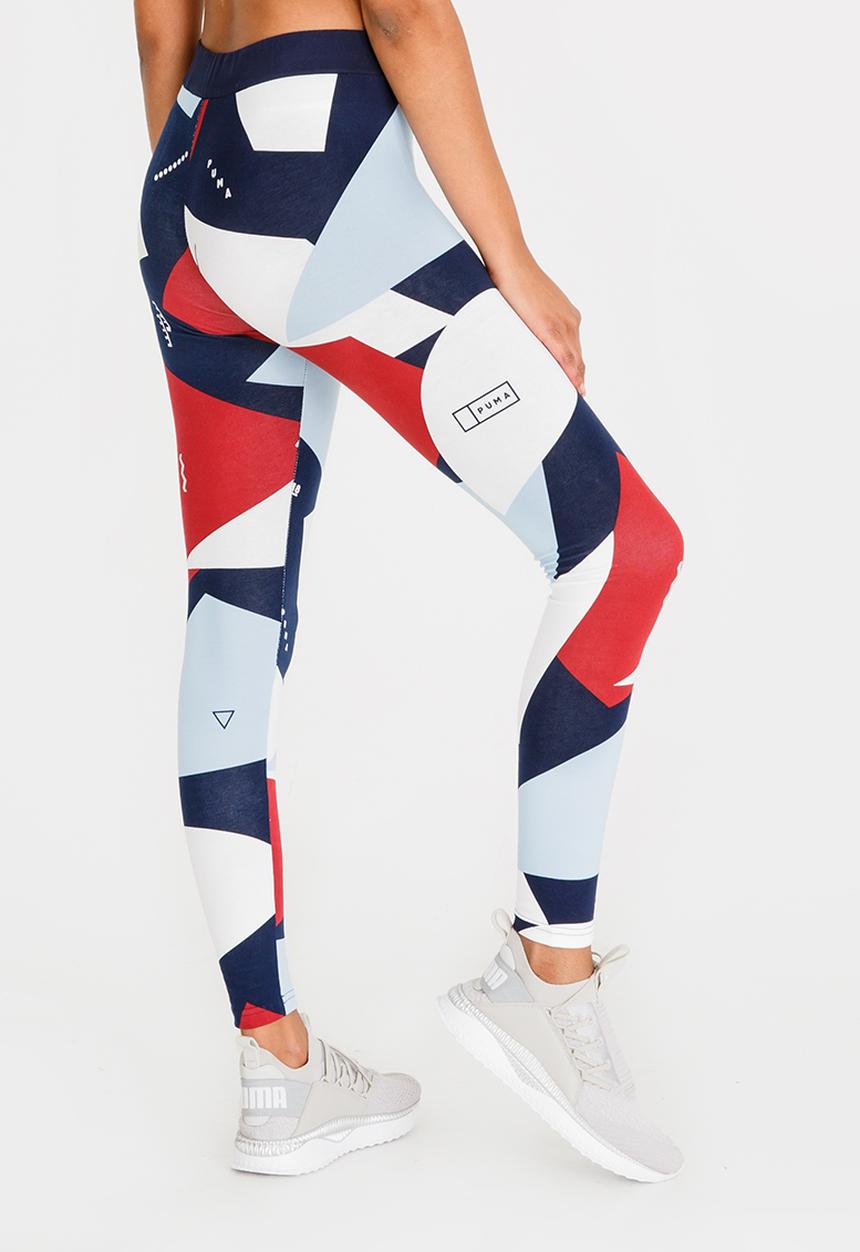 PUMA - Classic Leggings Navy & White