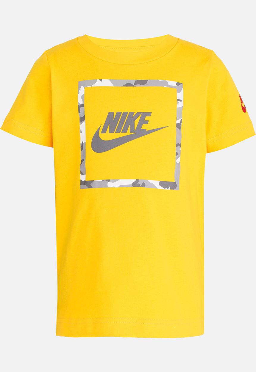 Nike - Nike Futura Camo Knit Tee Yellow