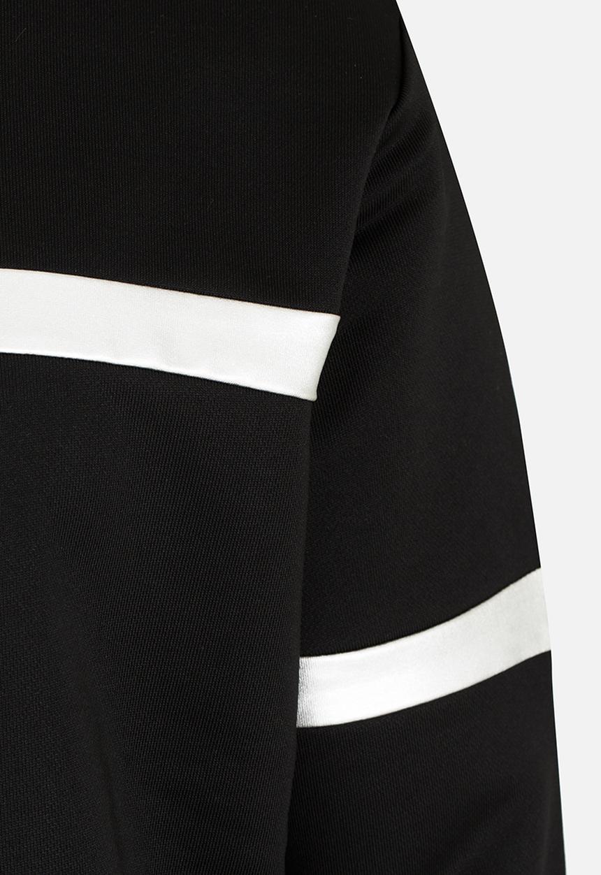 Name It - One Striped Sweater Black