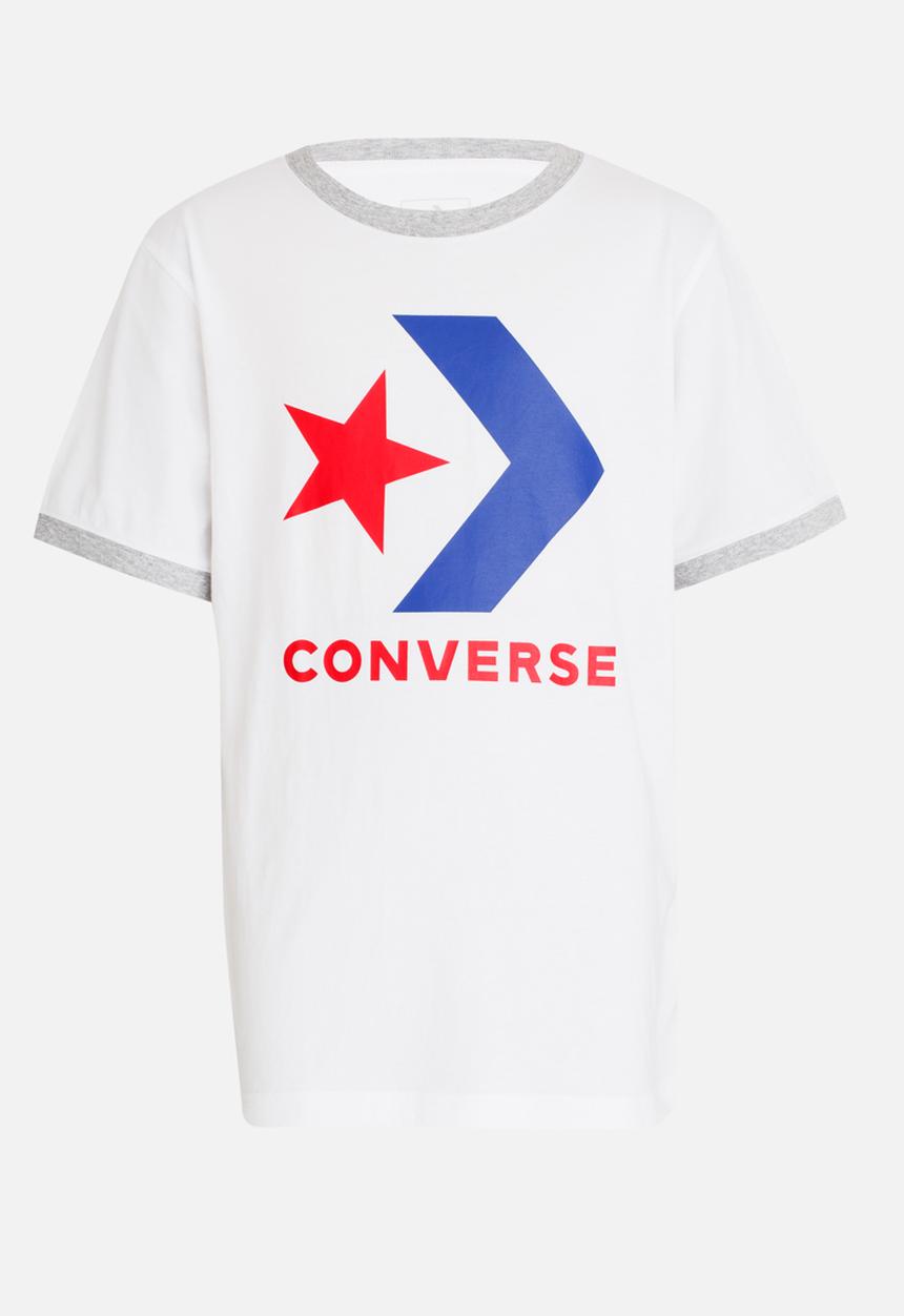 Converse - Converse Star Chevron Ringer Tee White