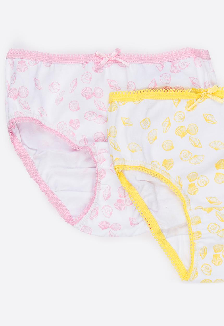 MINOTI - 5 Pack AOP Bikini Briefs Multi-colour