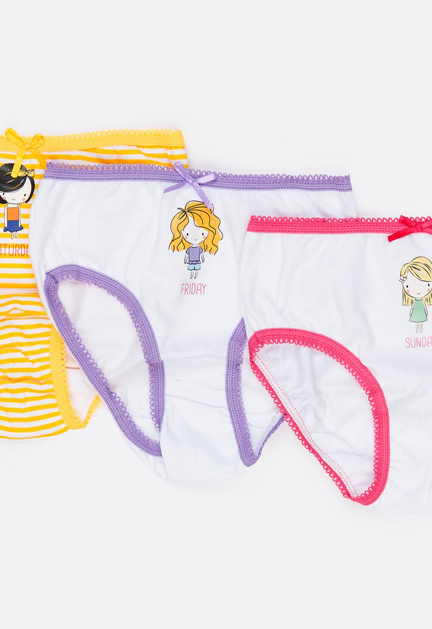 MINOTI - 7 Pack Character Print Bikini Briefs Multi-colour