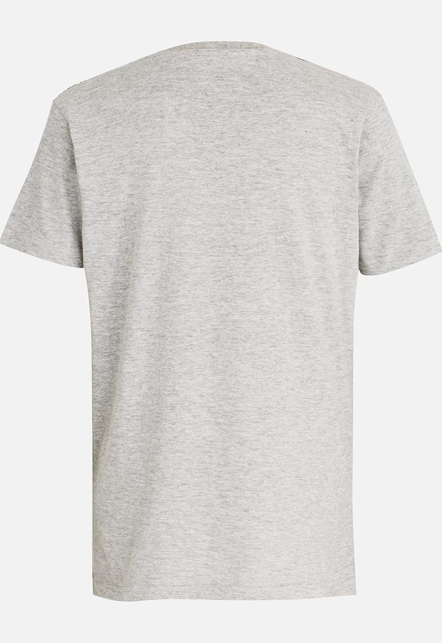 Brave Soul - Crew Neck T-shirt Mid Grey