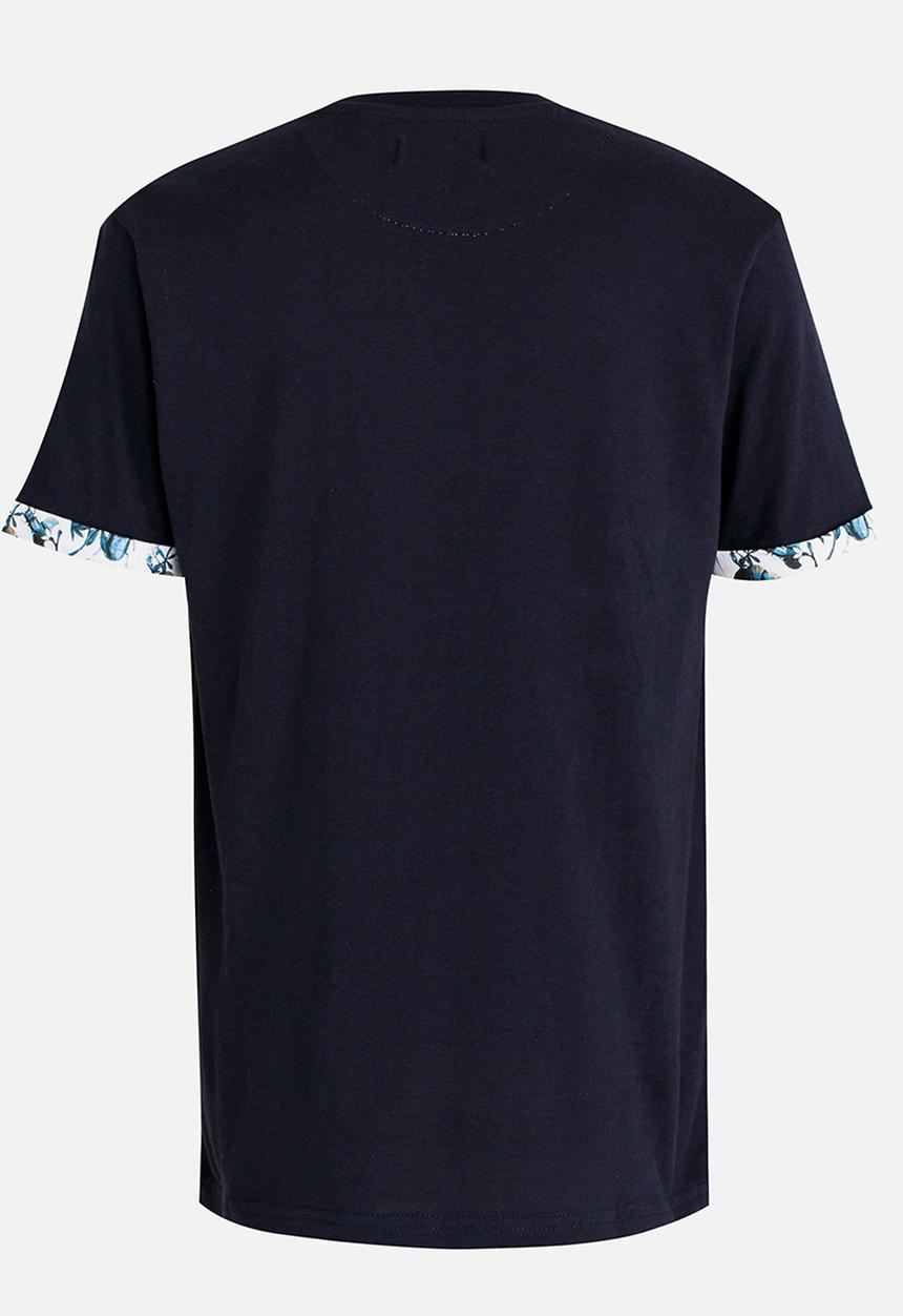 Brave Soul - Crew Neck T-shirt Navy