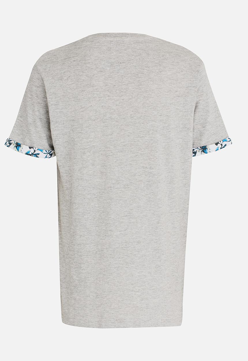 Brave Soul - Crew Neck T-shirt Mid Grey