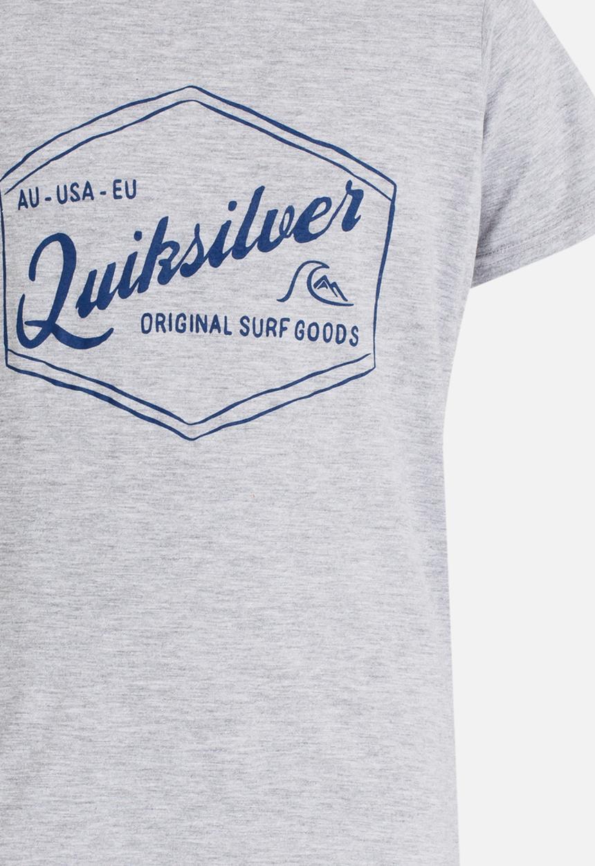 Quiksilver - Better Things Boys 3 Tee Grey Melange