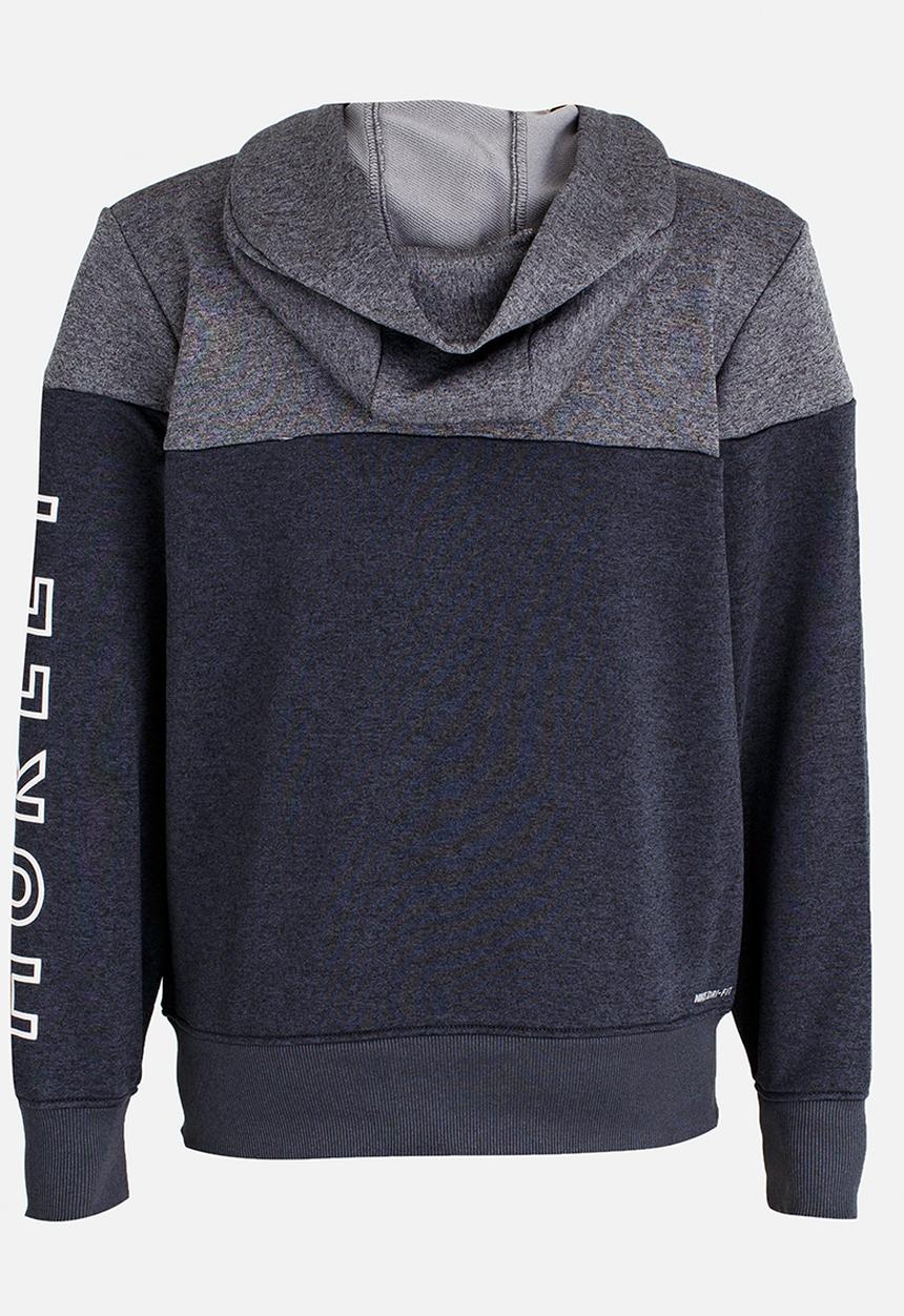 Hurley - Hurley Dri-Fit Solar Zip Front Hoodie Charcoal