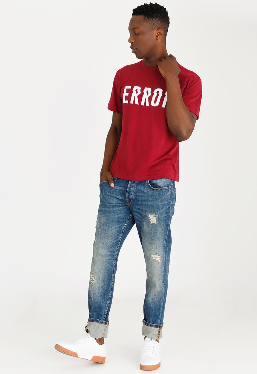 STYLE REPUBLIC - Error Tee Burgundy