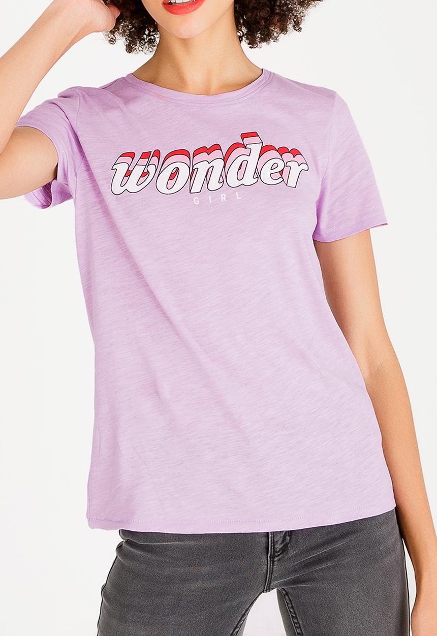 ONLY - Keen Box Tee Pale Purple