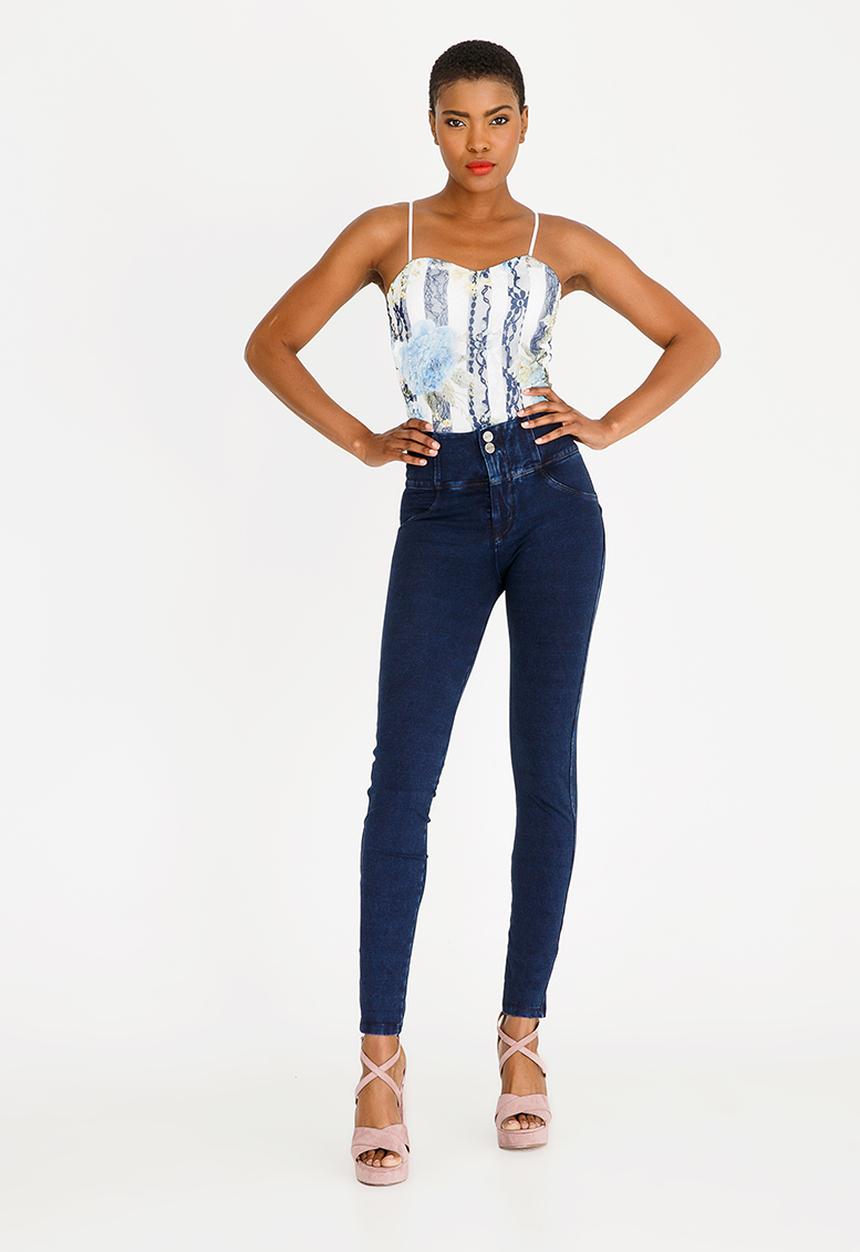 SISSY BOY - Randy Highwaisted Jeans Dark Blue