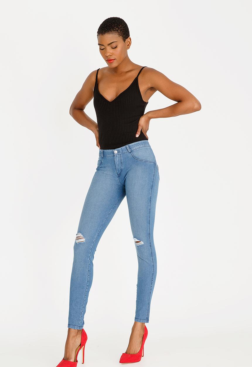 SISSY BOY - Joey Sculpt Jeans Mid Blue