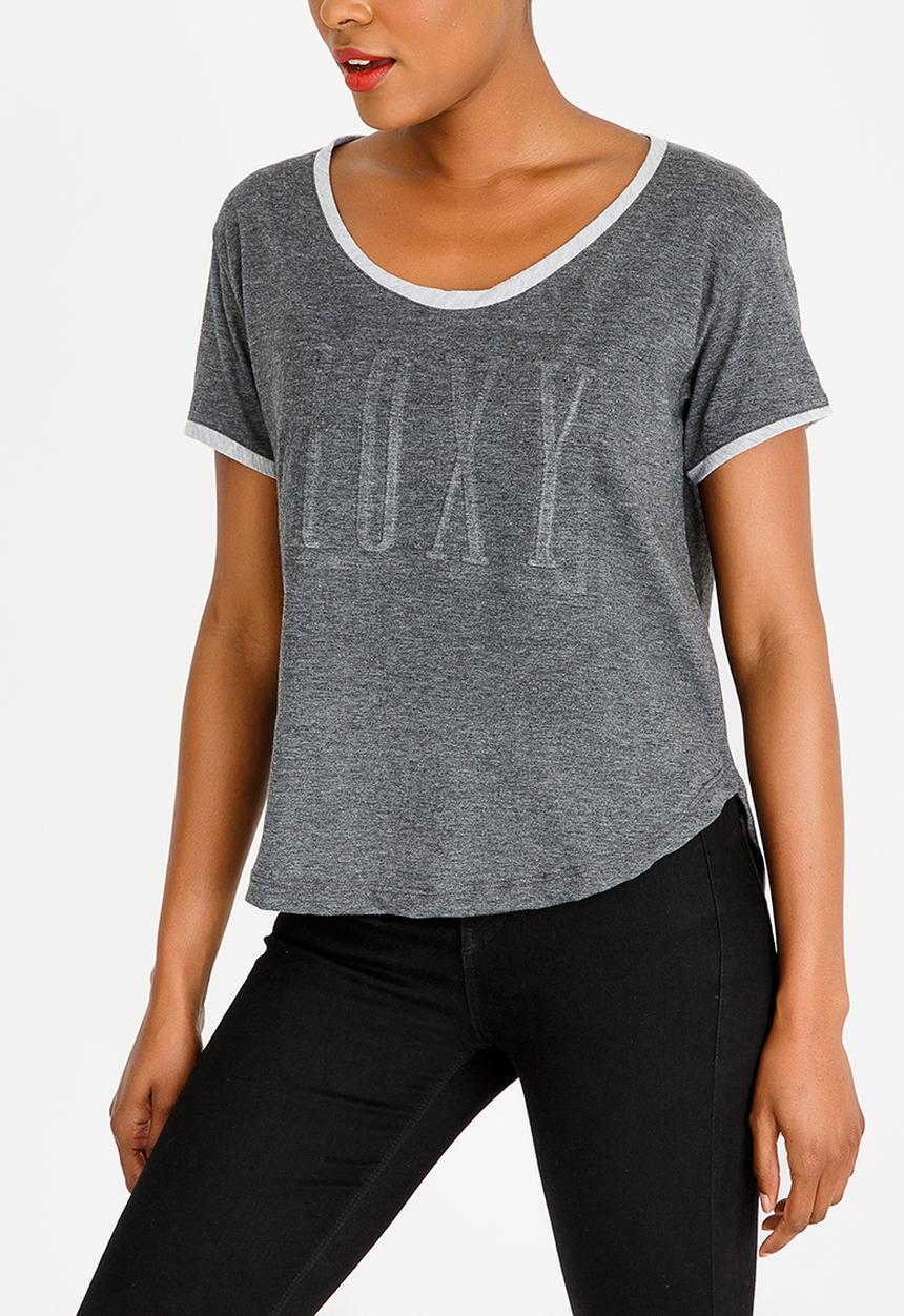 Roxy - Mountain Gang Tee Charcoal
