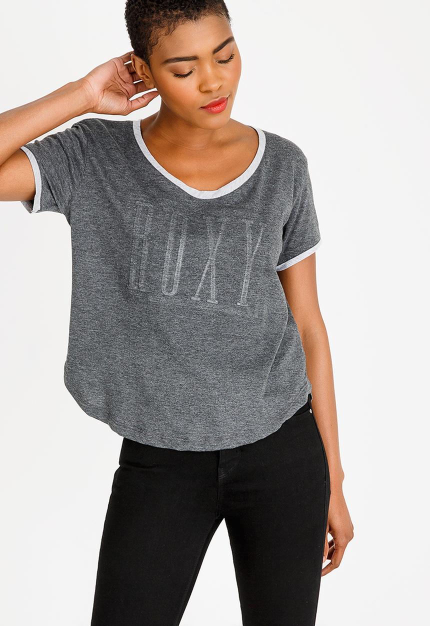 Roxy - Mountain Gang Tee Charcoal