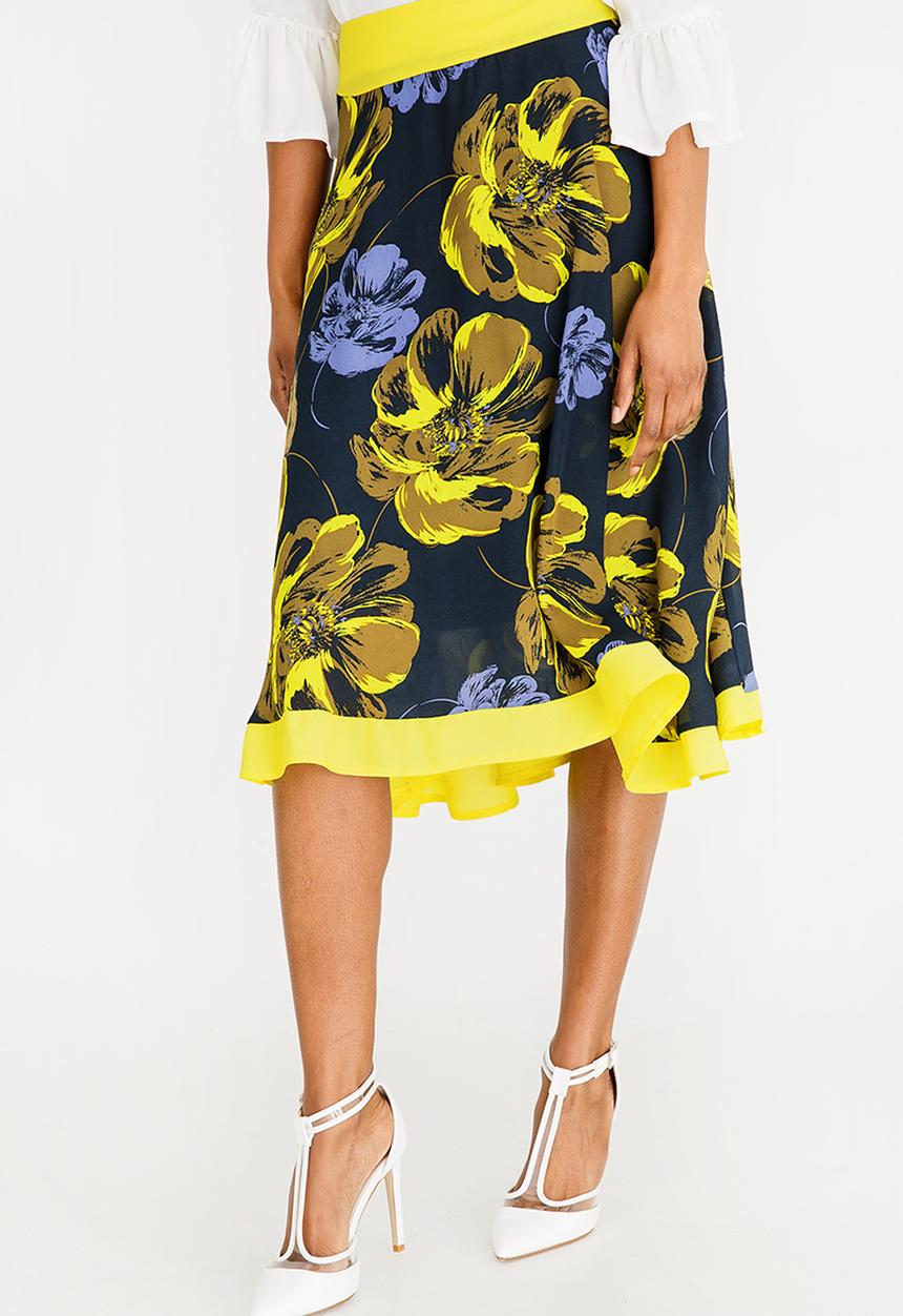 edit - Flared skirt - multi 