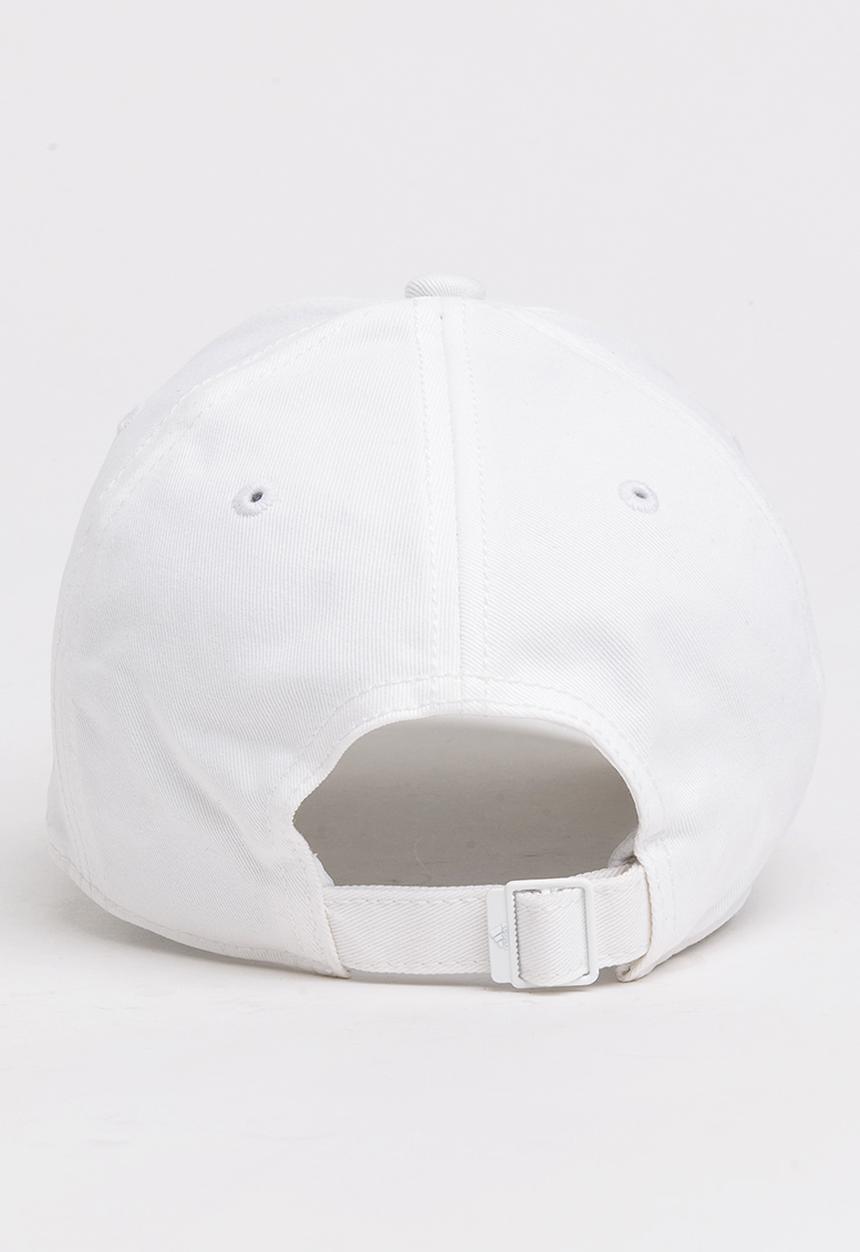 adidas Performance - 3 Stripe cap - white
