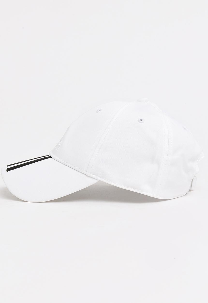 adidas Performance - 3 Stripe cap - white