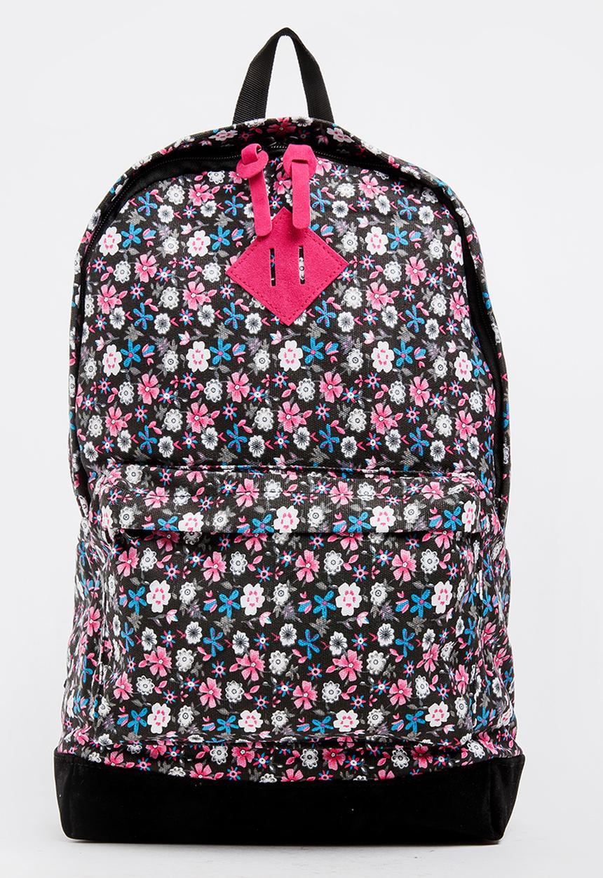 MINOTI - Rucksack backpack - pink & black 